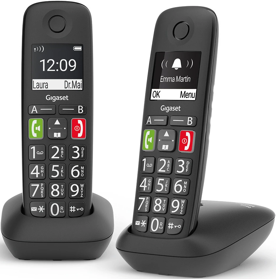 Gigaset E290 Duo Schwarz